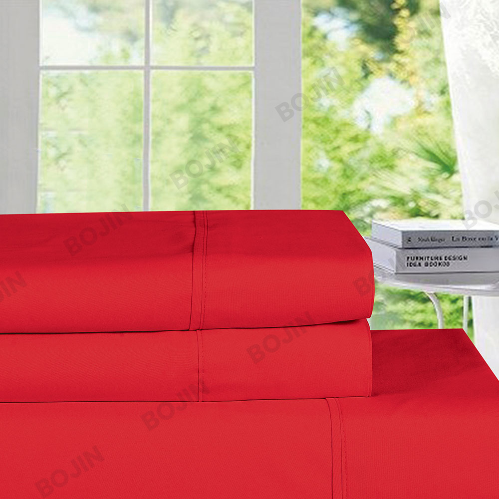 Teicstíle Baile 3/4pcs só 100% poileistear microfiber bileog soladach feistithe a leagtar leapachas leagtha