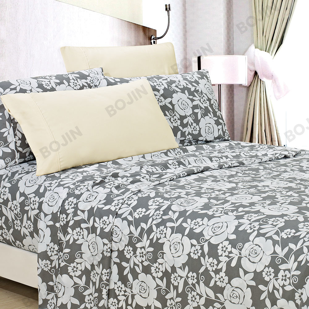 Só 3/4pcs 100% poileistir Cló as-bán Tacar leapacha feistithe bileog feistithe microfiber tanaí agus éadrom
